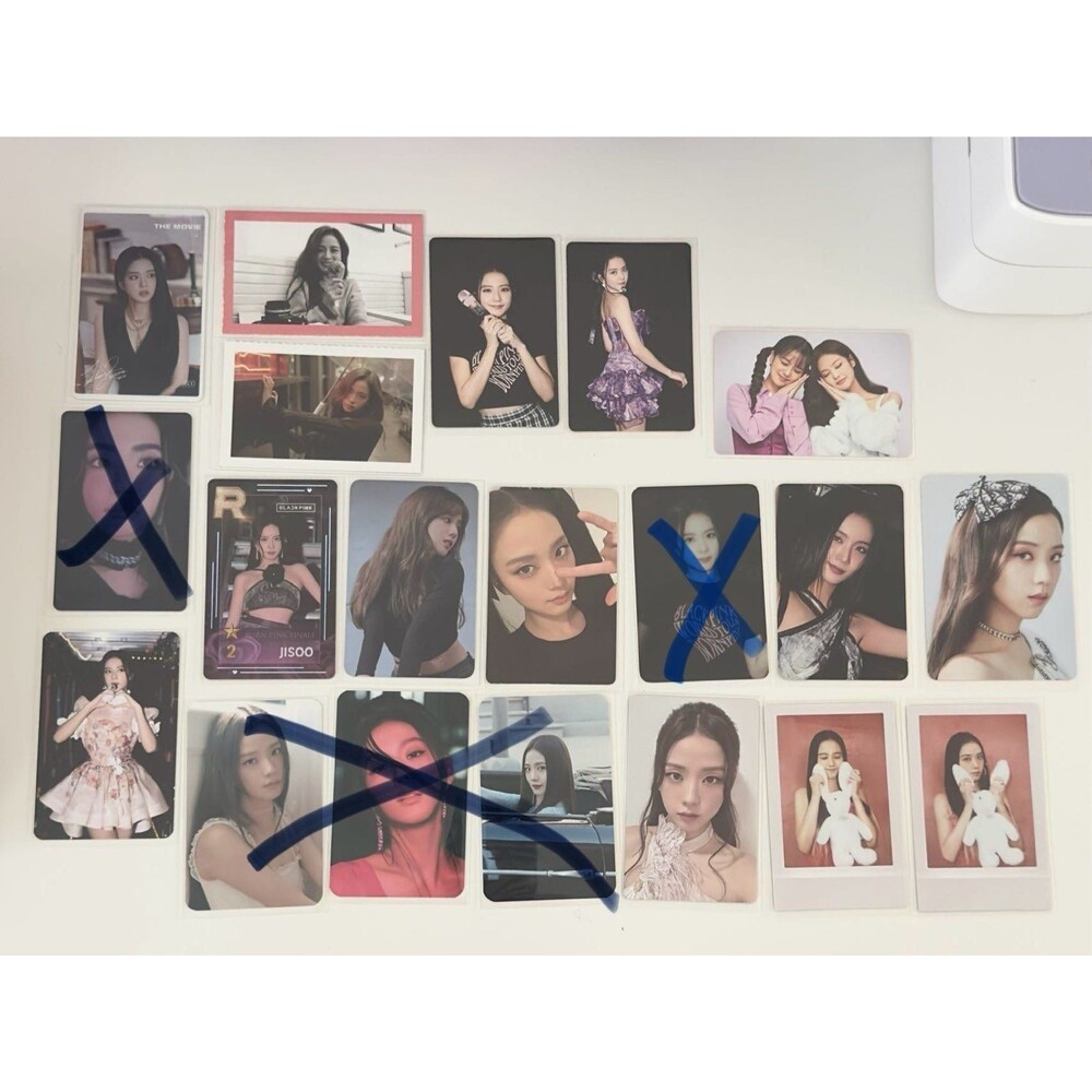 Blackpink Jisoo Photocards Bundle